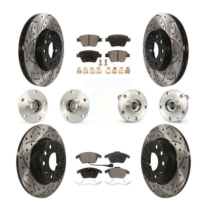 [Avant + Arrière] Kit d'ensemble roulement de roue et moyeu pour Volkswagen Beetle KBB-111218