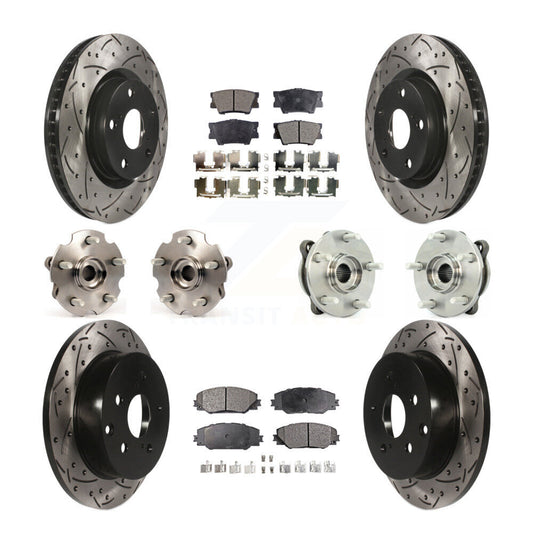 [Avant + Arrière] Kit d'ensemble roulement de roue et moyeu pour Toyota RAV4 KBB-111248