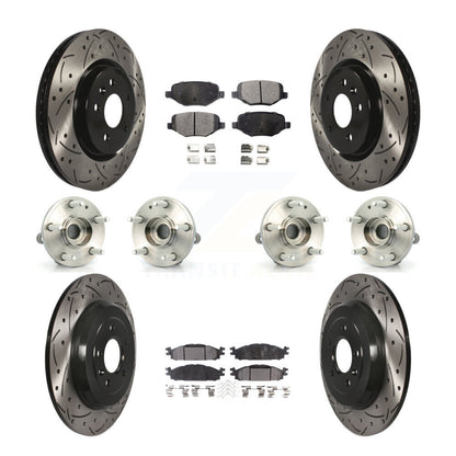 [Avant + Arrière] Kit d'ensemble roulement de roue et moyeu pour Ford Explorer KBB-111286