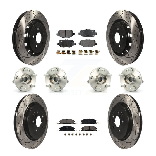 [Avant + Arrière] Kit d'ensemble roulement de roue et moyeu pour Ford Explorer KBB-111291