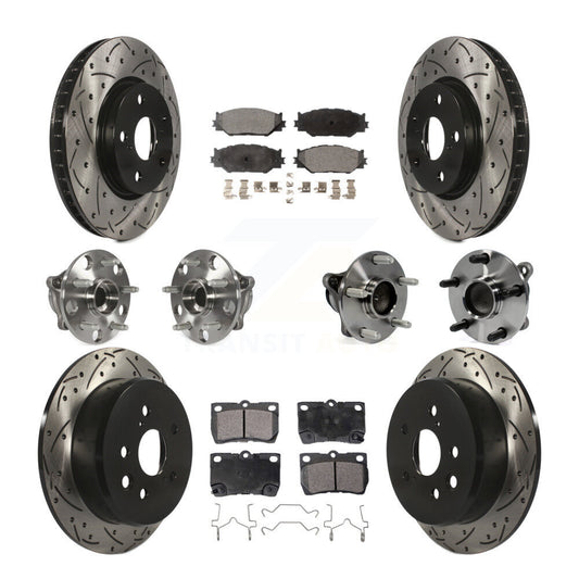 [Avant + Arrière] Kit d'ensemble roulement de roue et moyeu pour Lexus IS250 KBB-111351