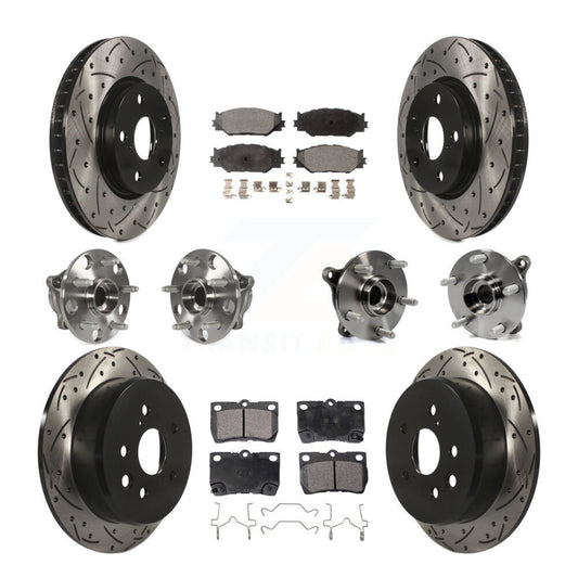 [Avant + Arrière] Kit d'ensemble roulement de roue et moyeu pour Lexus IS250 KBB-111352