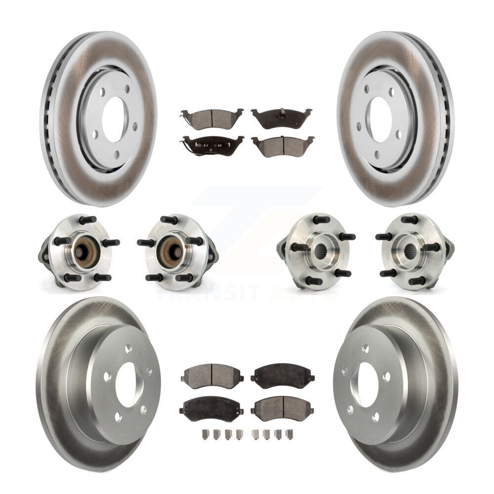 [Avant + Arrière] Kit d'ensemble roulement de roue et moyeu pour Dodge Chrysler Town & Country Grand Caravan Voyager KBB-111460