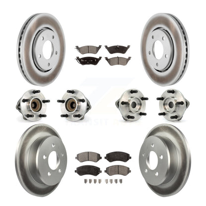 [Avant + Arrière] Kit d'ensemble roulement de roue et moyeu pour Dodge Chrysler Town & Country Grand Caravan Voyager KBB-111460