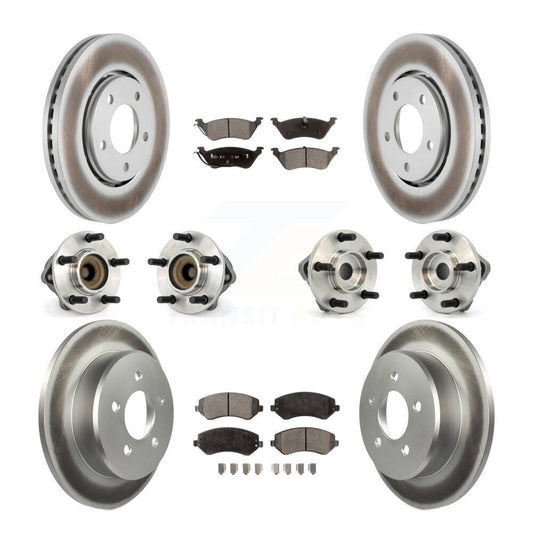 [Avant + Arrière] Kit d'ensemble roulement de roue et moyeu pour Dodge Chrysler Town & Country Grand Caravan Voyager KBB-111460