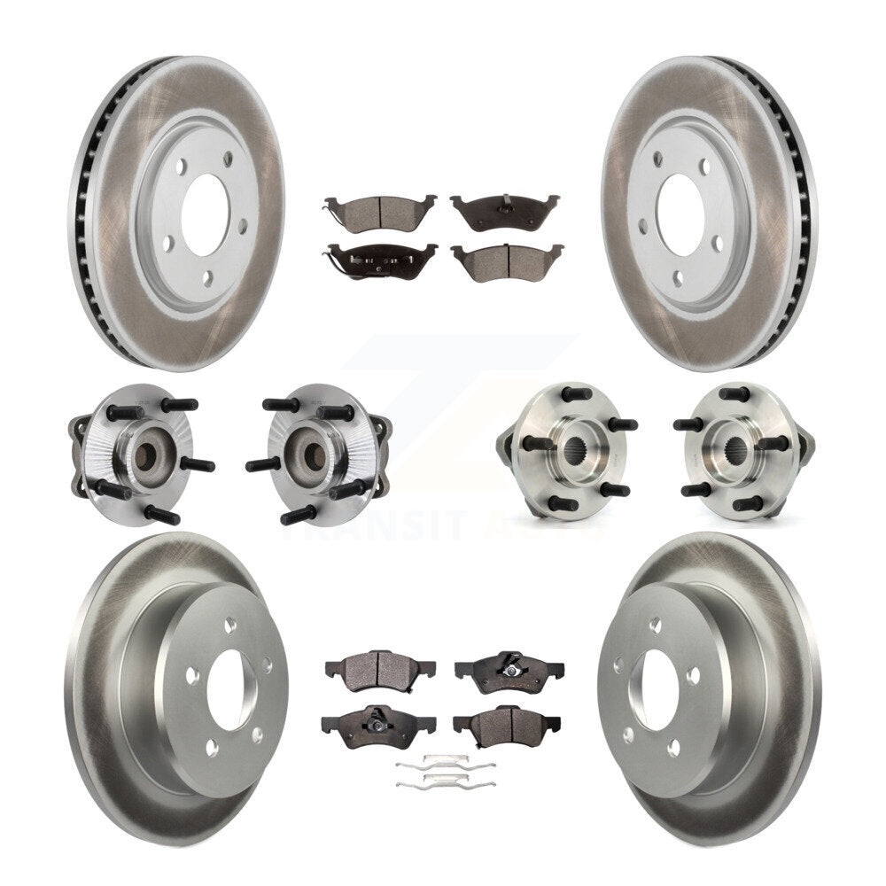 [Avant + Arrière] Kit d'ensemble roulement de roue et moyeu pour Dodge Grand Caravan Chrysler Town & Country KBB-111466