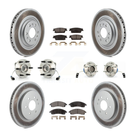 [Avant + Arrière] Kit d'ensemble roulement de roue et moyeu pour Cadillac SRX RWD KBB-111479