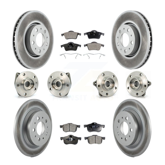 [Avant + Arrière] Kit d'ensemble roulement de roue et moyeu pour Volvo S60 XC70 V70 S80 KBB-111486