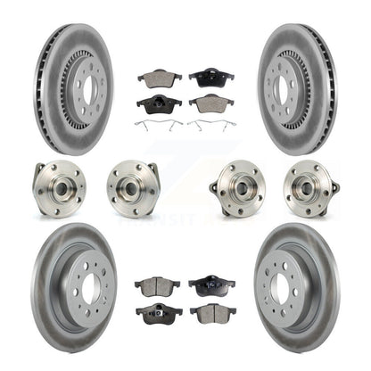[Avant + Arrière] Kit d'ensemble roulement de roue et moyeu pour Volvo S60 XC70 V70 S80 KBB-111487