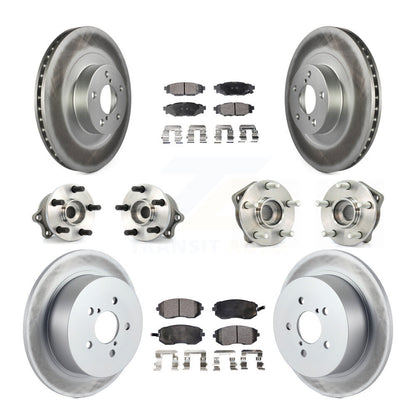 [Avant + Arrière] Kit d'ensemble roulement de roue et moyeu pour 2005 Subaru Outback Legacy KBB-111503