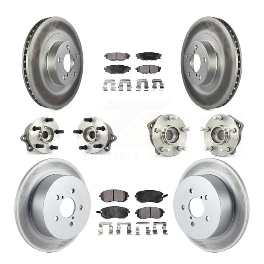[Avant + Arrière] Kit d'ensemble roulement de roue et moyeu pour 2005 Subaru Outback Legacy KBB-111503