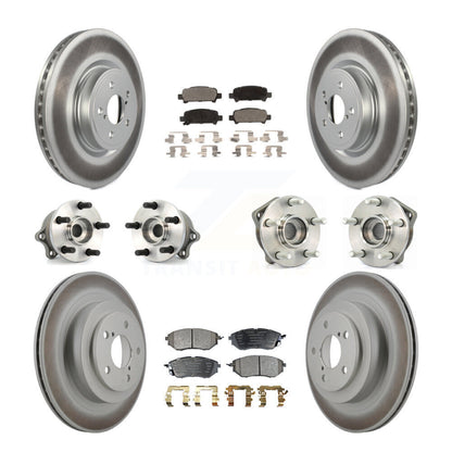 [Avant + Arrière] Kit d'ensemble roulement de roue et moyeu pour Subaru Legacy KBB-111504