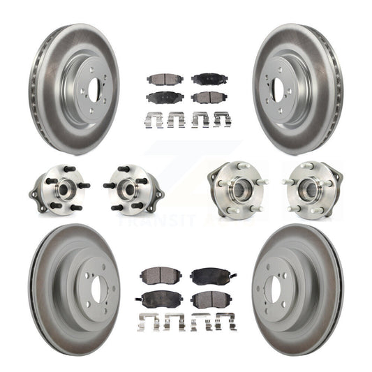 [Avant + Arrière] Kit d'ensemble roulement de roue et moyeu pour Subaru Legacy KBB-111505