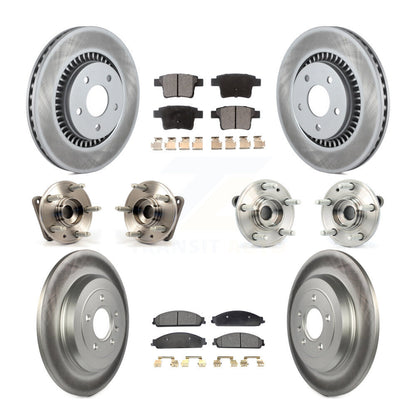 [Avant + Arrière] Kit d'ensemble roulement de roue et moyeu pour Ford Five Hundred Freestyle Taurus Mercury Montego X Sable FWD KBB-111506