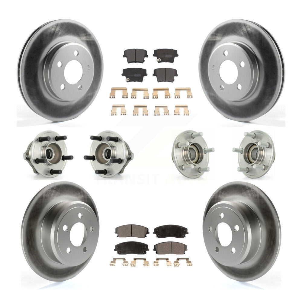 [Avant + Arrière] Kit d'ensemble roulement de roue et moyeu pour Chrysler 300 Dodge Charger Magnum KBB-111508