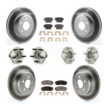[Avant + Arrière] Kit d'ensemble roulement de roue et moyeu pour Chrysler 300 Dodge Charger Magnum KBB-111508