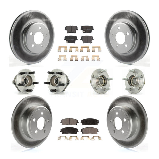 [Avant + Arrière] Kit d'ensemble roulement de roue et moyeu pour Chrysler 300 Dodge Charger Magnum KBB-111508