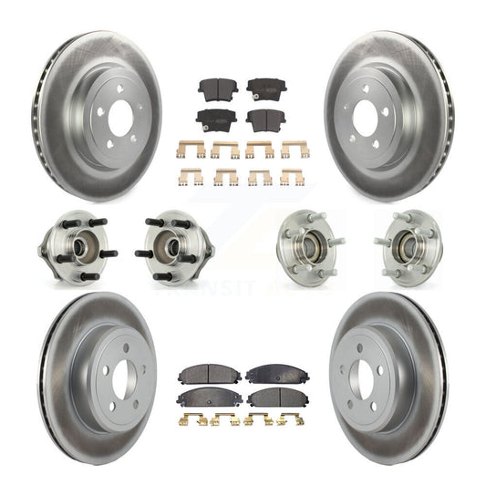 [Avant + Arrière] Kit d'ensemble roulement de roue et moyeu pour Chrysler 300 Dodge Charger Magnum KBB-111509