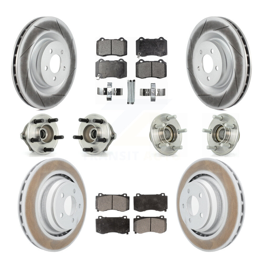 [Avant + Arrière] Kit d'ensemble roulement de roue et moyeu pour Chrysler 300 Dodge Charger Magnum KBB-111511
