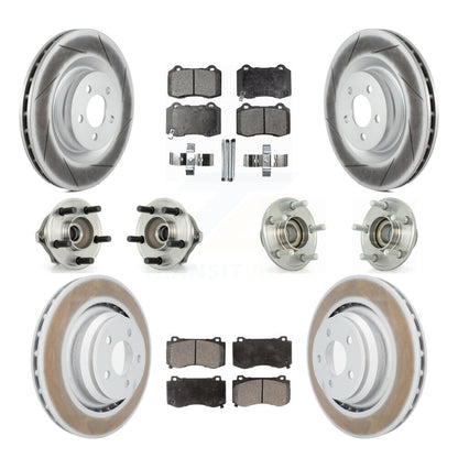 [Avant + Arrière] Kit d'ensemble roulement de roue et moyeu pour Chrysler 300 Dodge Charger Magnum KBB-111511