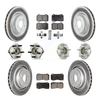 [Avant + Arrière] Kit d'ensemble roulement de roue et moyeu pour Chrysler 300 Dodge Charger Magnum KBB-111512