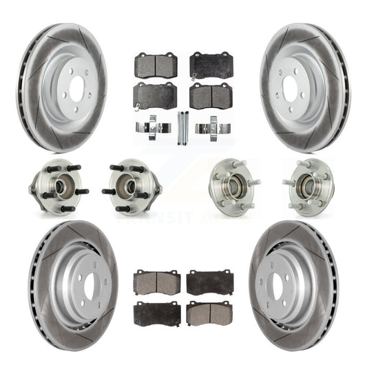 [Avant + Arrière] Kit d'ensemble roulement de roue et moyeu pour Chrysler 300 Dodge Charger Magnum KBB-111512