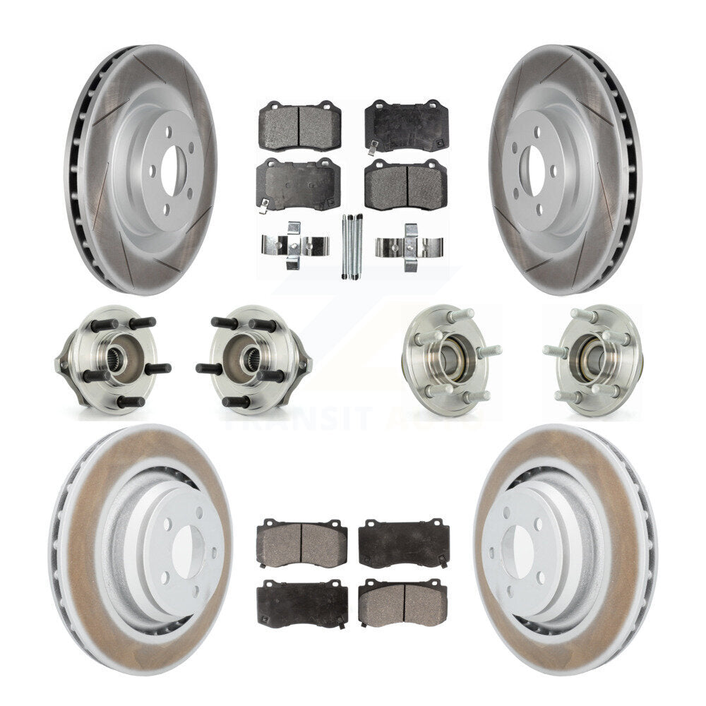 [Avant + Arrière] Kit d'ensemble roulement de roue et moyeu pour Chrysler 300 Dodge Charger Magnum KBB-111513