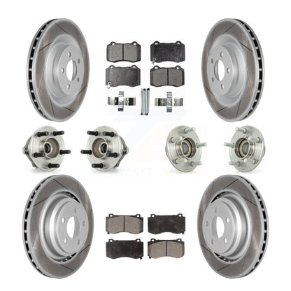 [Avant + Arrière] Kit d'ensemble roulement de roue et moyeu pour Chrysler 300 Dodge Charger Magnum KBB-111514