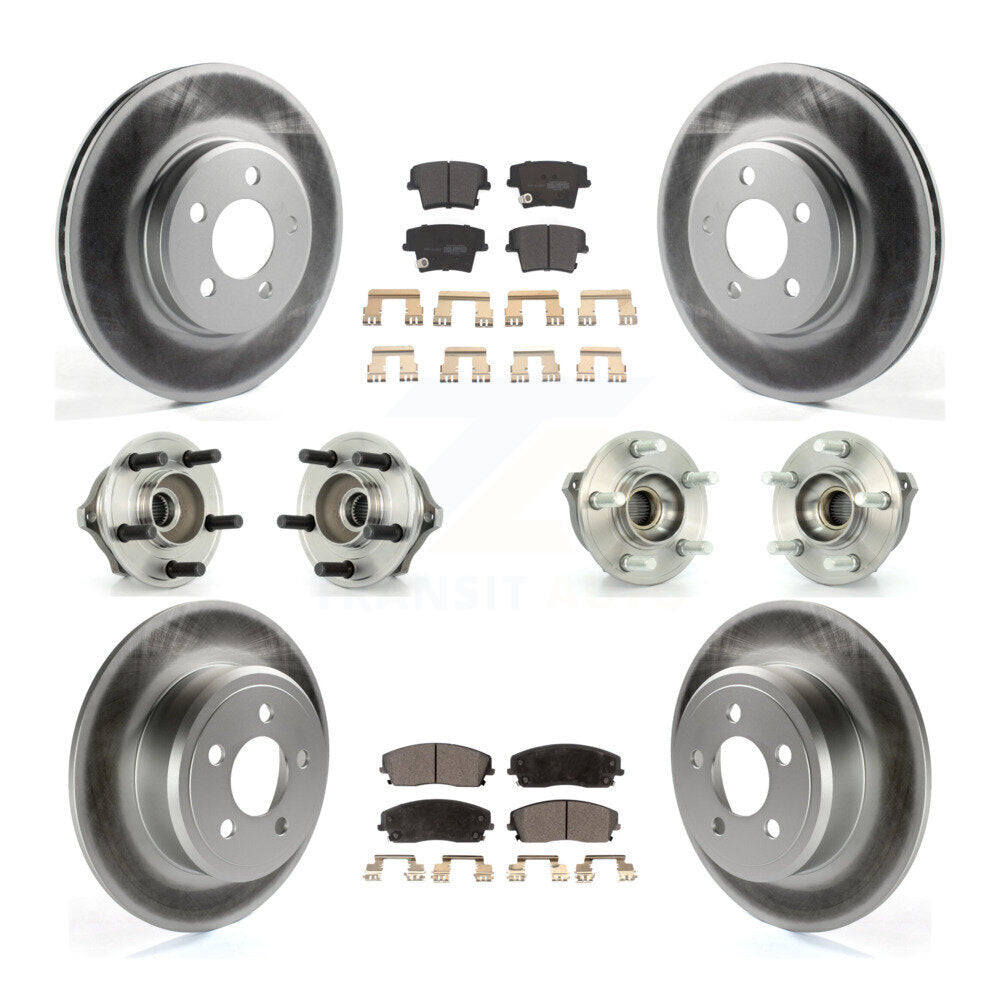 [Avant + Arrière] Kit d'ensemble roulement de roue et moyeu pour Dodge Charger Magnum AWD avec 2.7L KBB-111515