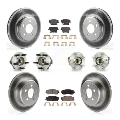 [Avant + Arrière] Kit d'ensemble roulement de roue et moyeu pour Dodge Charger Magnum AWD avec 2.7L KBB-111515