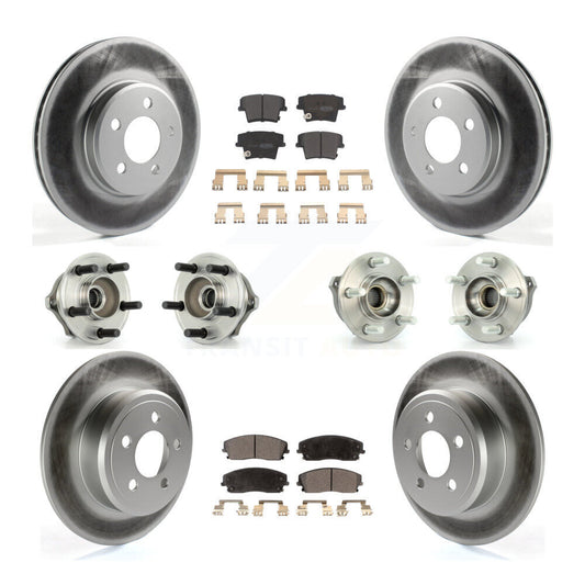 [Avant + Arrière] Kit d'ensemble roulement de roue et moyeu pour Dodge Charger Magnum AWD avec 2.7L KBB-111515