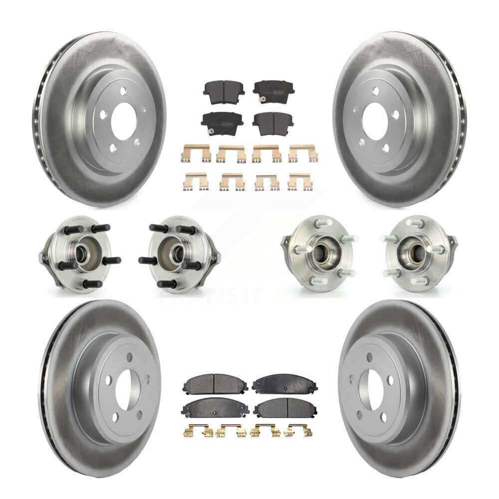 [Avant + Arrière] Kit d'ensemble roulement de roue et moyeu pour Chrysler 300 Dodge Charger Magnum KBB-111517
