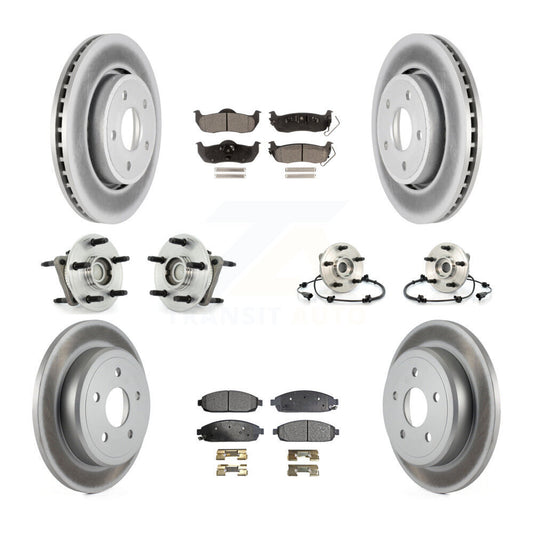 [Avant + Arrière] Kit d'ensemble roulement de roue et moyeu pour Jeep Grand Cherokee Commander KBB-111519