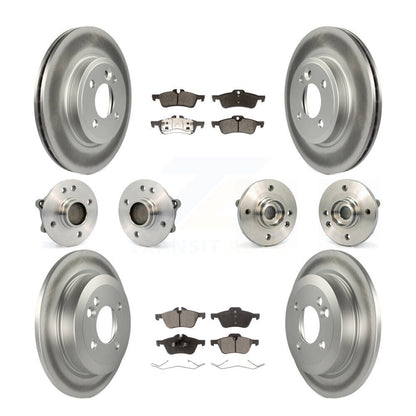 [Avant + Arrière] Kit d'ensemble roulement de roue et moyeu pour 2002-2005 Mini Cooper avec 276mm Diameter Rotor KBB-111520