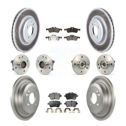 [Avant + Arrière] Kit d'ensemble roulement de roue et moyeu pour 2002-2005 Mini Cooper avec 294mm Diameter Rotor KBB-111521