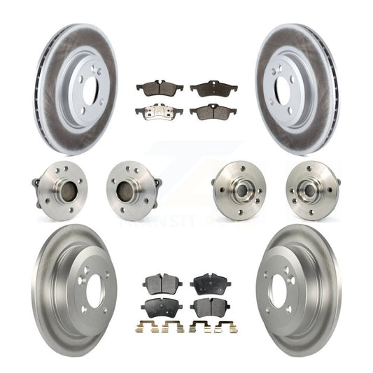 [Avant + Arrière] Kit d'ensemble roulement de roue et moyeu pour 2002-2005 Mini Cooper avec 294mm Diameter Rotor KBB-111521