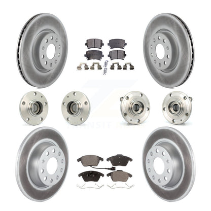 [Avant + Arrière] Kit d'ensemble roulement de roue et moyeu pour Volkswagen Passat Eos KBB-111529