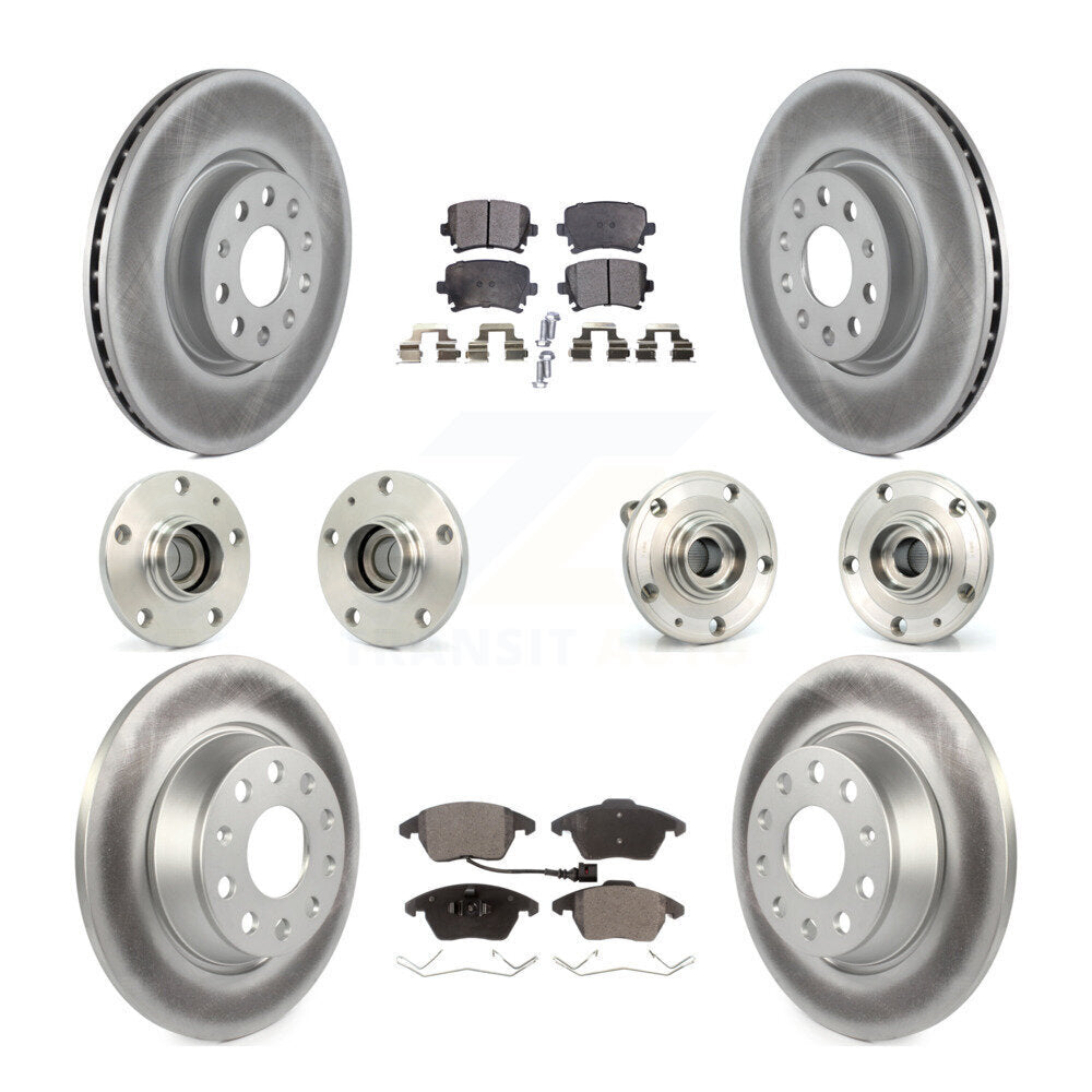 [Avant + Arrière] Kit d'ensemble roulement de roue et moyeu pour Volkswagen CC Passat KBB-111530