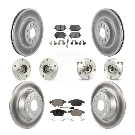 [Avant + Arrière] Kit d'ensemble roulement de roue et moyeu pour Volkswagen CC Passat KBB-111530