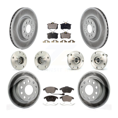 [Avant + Arrière] Kit d'ensemble roulement de roue et moyeu pour Volkswagen Jetta Beetle KBB-111533