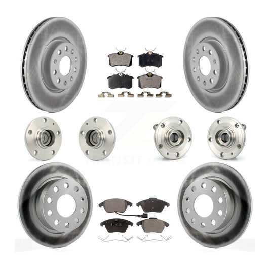 [Avant + Arrière] Kit d'ensemble roulement de roue et moyeu pour Volkswagen Jetta Beetle KBB-111533