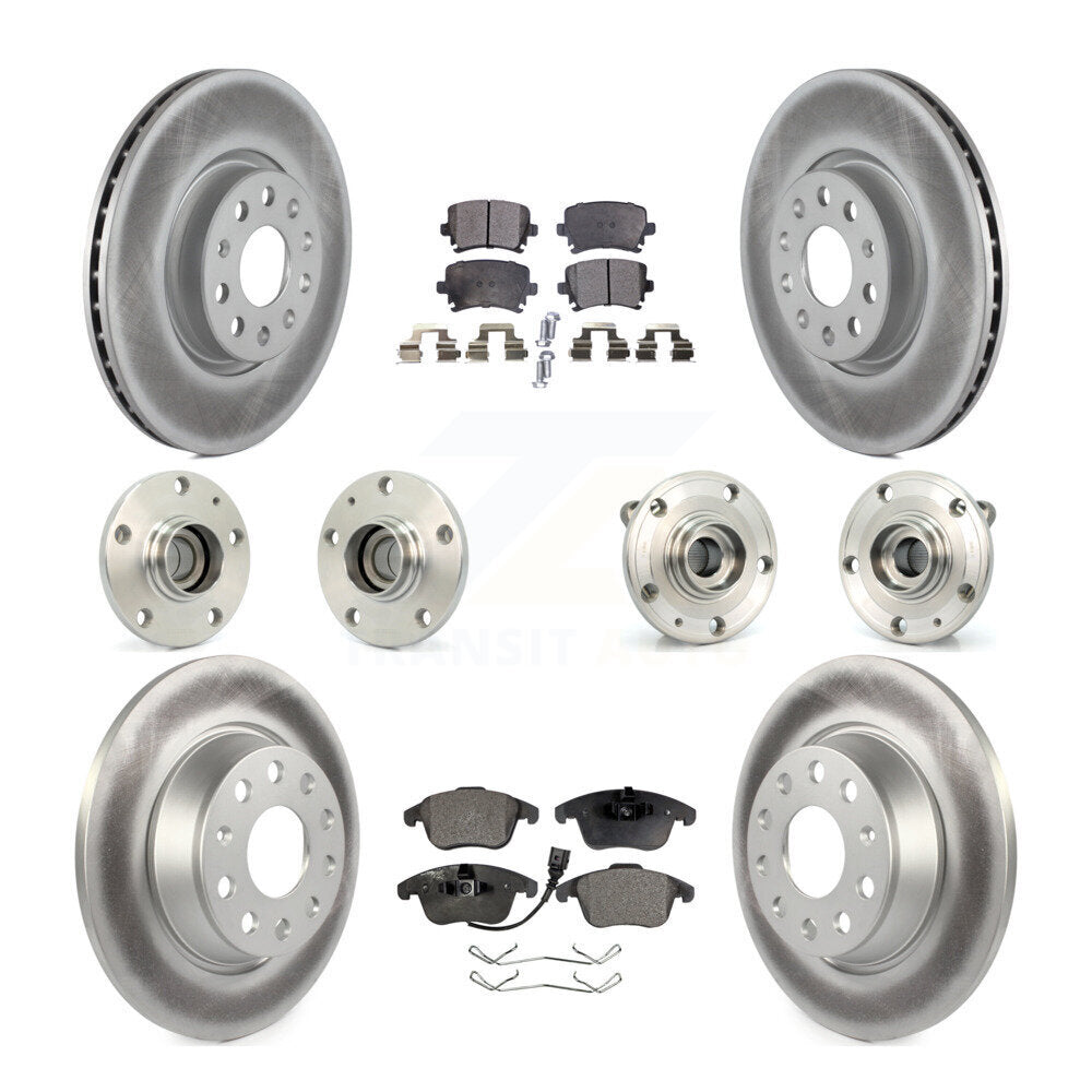 [Avant + Arrière] Kit d'ensemble roulement de roue et moyeu pour Volkswagen Tiguan Audi Q3 KBB-111534