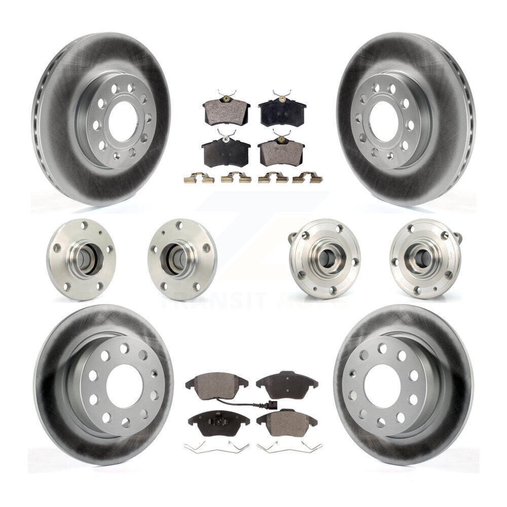 [Avant + Arrière] Kit d'ensemble roulement de roue et moyeu pour Volkswagen Jetta Beetle KBB-111539