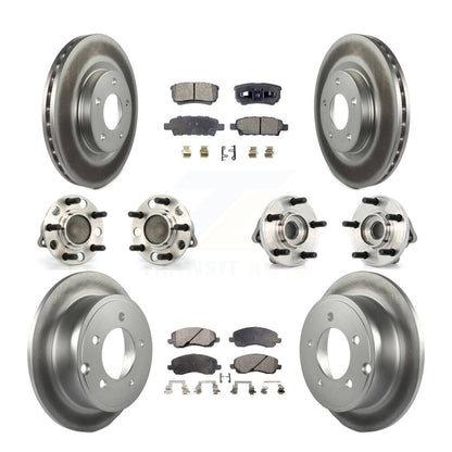 [Avant + Arrière] Kit d'ensemble roulement de roue et moyeu pour Dodge Chrysler Avenger Sebring 200 Caliber KBB-111555