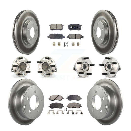 [Avant + Arrière] Kit d'ensemble roulement de roue et moyeu pour Dodge Chrysler Avenger Sebring 200 Caliber KBB-111555