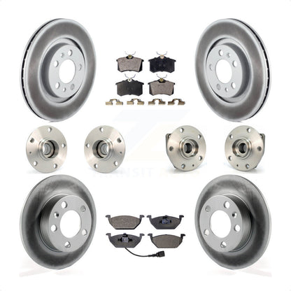 [Avant + Arrière] Kit d'ensemble roulement de roue et moyeu pour Volkswagen Golf City KBB-111564 par Transit Auto