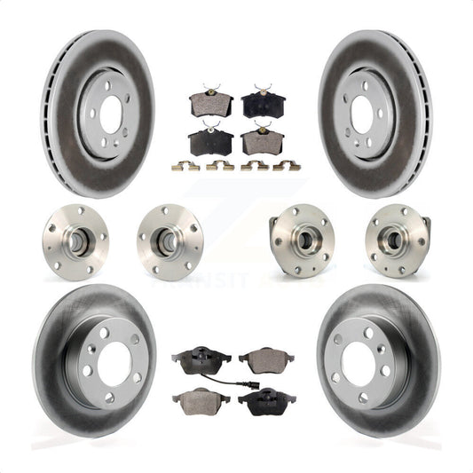 [Avant + Arrière] Kit d'ensemble roulement de roue et moyeu pour 2006 Volkswagen Golf 1.8L KBB-111565 par Transit Auto