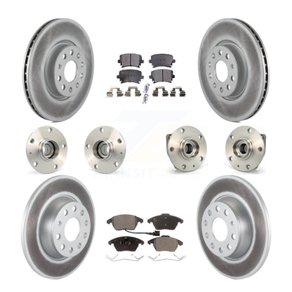 [Avant + Arrière] Kit d'ensemble roulement de roue et moyeu pour Volkswagen GTI Audi A3 KBB-111567