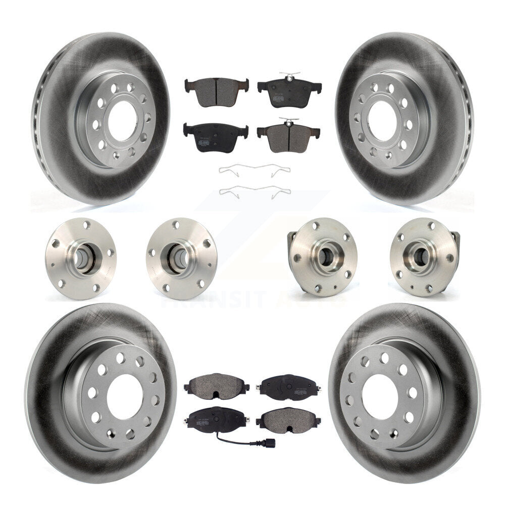 [Avant + Arrière] Kit d'ensemble roulement de roue et moyeu pour 2015-2019 Volkswagen e-Golf KBB-111571