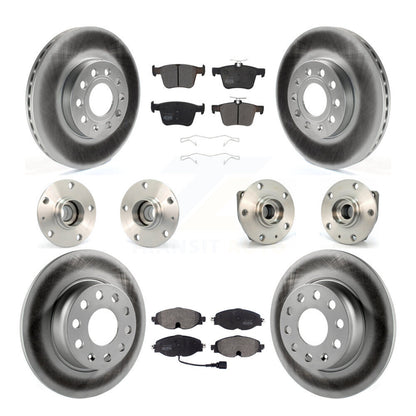 [Avant + Arrière] Kit d'ensemble roulement de roue et moyeu pour 2015-2019 Volkswagen e-Golf KBB-111571